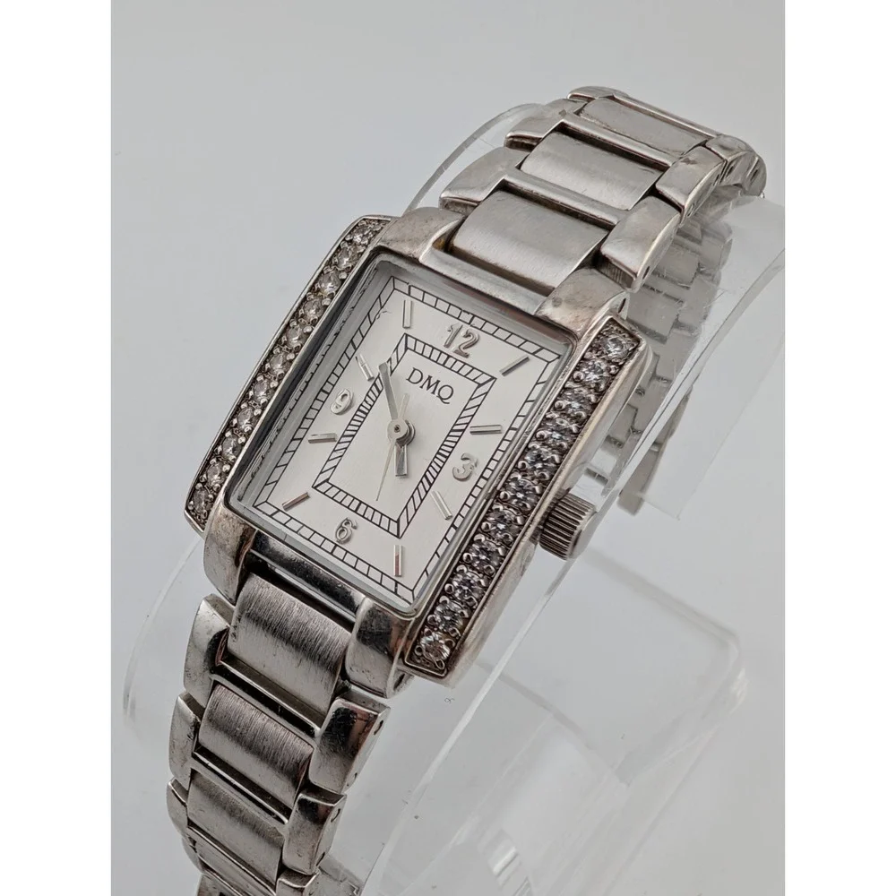 DMQ CZ Women's Tank Watch 23mm Case 7.5
